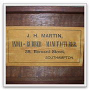 Box supplied by Martins Rubber, unknown application, prior to 1913, recently located in Canada Box supplied by Martins Rubber, unknown application, prior to 1913?