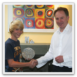 Jake Bourne with Adam Hooper