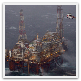 Oil and Gas Ocean Rig