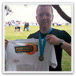 Adam Gatrell at the Great South Run 2011