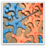 Polyurethane moulded pump stands