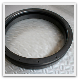 Rubber Mouldings Large Compression Moulded Seal