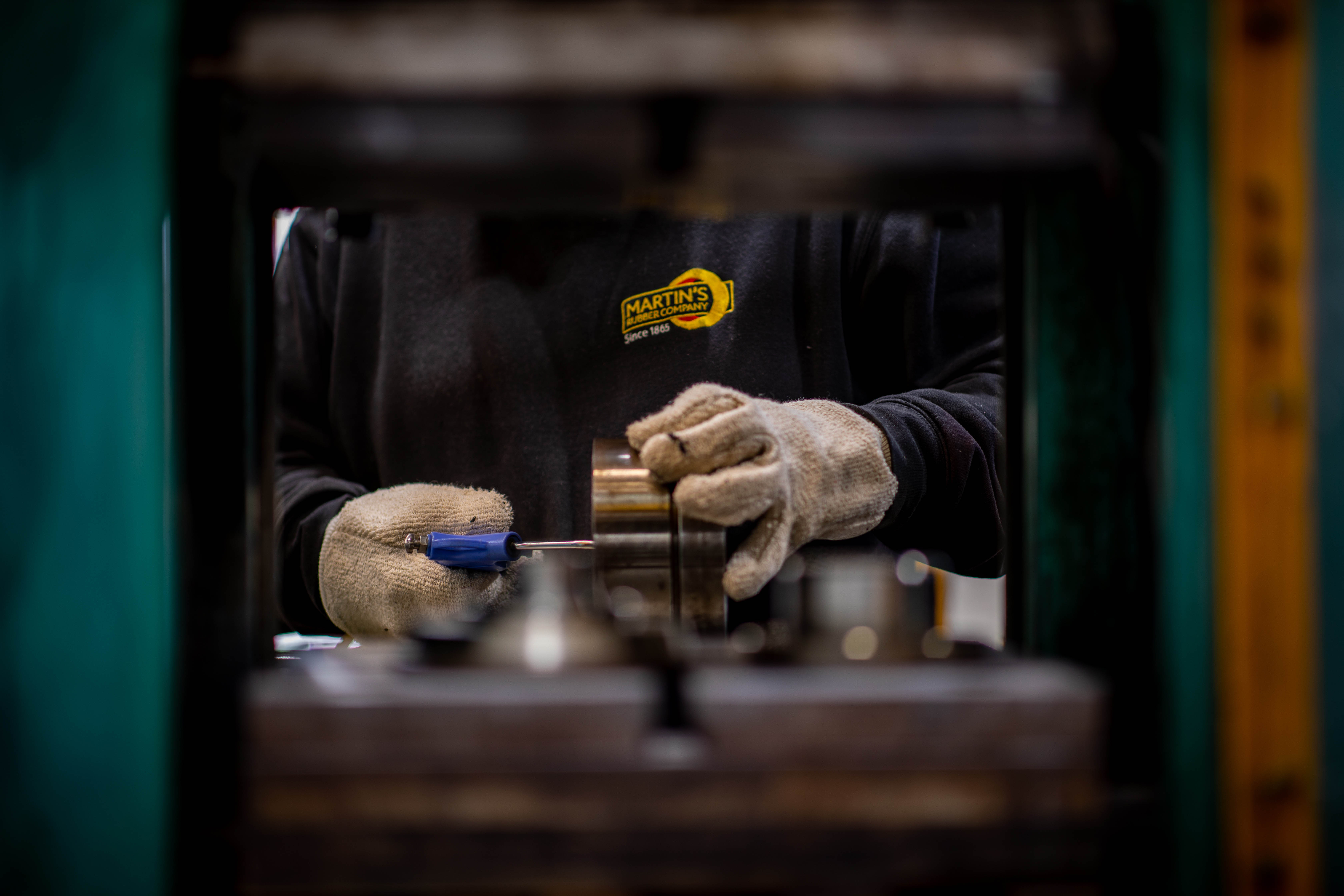 What is the process of moulding rubber parts?
